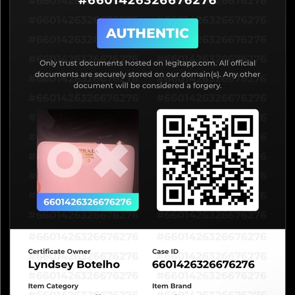 Prada Saffiano Pink Women's Wallet - Picture 9 of 9